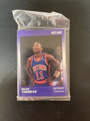 1991 STAR Co. Basketball 11 CARD SET Sealed Bagged ISIAH THOMAS DETROIT PISTONS