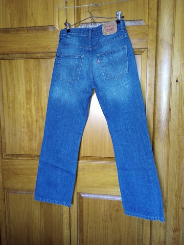 14 in boys size (or girls) Levis 527 Jeans Bootcut 27 x 27 All Cotton See Pics - Picture 24 of 24