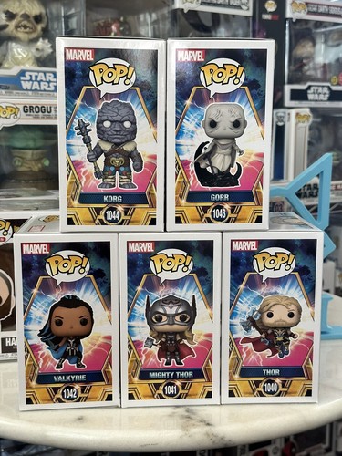 Funko Pop! Marvel Thor: Love & Thunder - Bundle all 5 pops - Picture 3 of 6