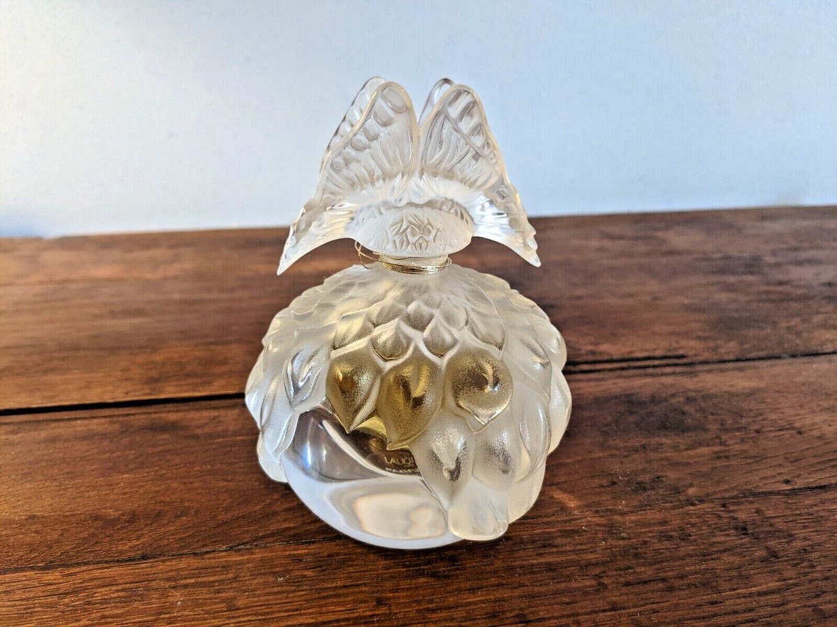 LALIQUE GRAND FLACON DE PARFUM BUTTERFLY 60ml COLLECTION PERSONNELLE