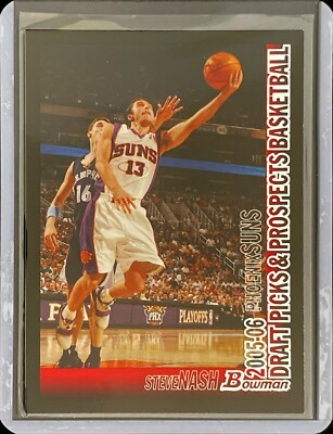 Steve Nash - 2005-06 Bowman Draft Picks & Prospects Basketball #1