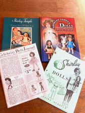 Lot 5: Shirley Temple Books , DOLL WORLD w/ PATTERN for 1950s ST Doll