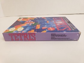 Tetris Nintendo Entertainment System NES, 1989 W/ Box Hangtab Sticker Seal
