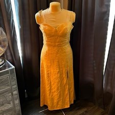 Size 8 REFORMATION Nebraska Dress Yellow