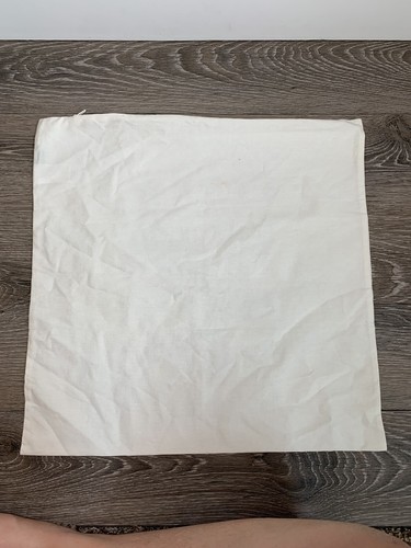 Copricuscino H&M HOME Cotone Biologico Accento Lancio Casale 19x19 NUOVO - Foto 6 di 7