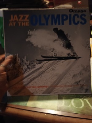 The Ralph Sutton Quartet Jazz At The Olympics LP Omega 1960 DG Stereo VG+