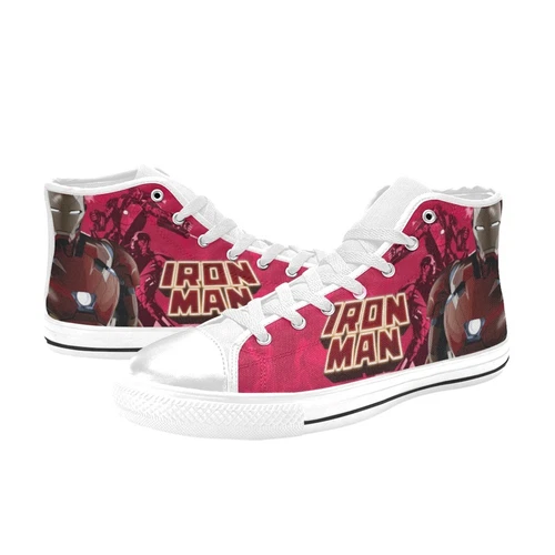 Iron Man High Tops Shoes Sneakers