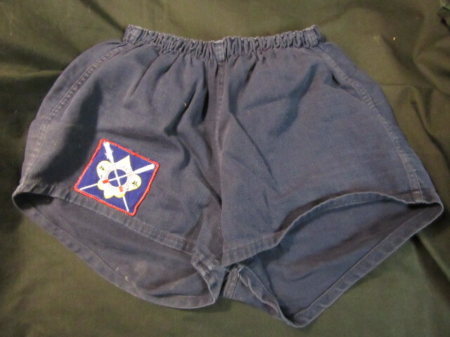 Scout Life Guard Patch on Blue Champion Bathing Suit, Size 32-34, Older,   eb14 