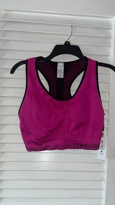 NWT- Calvin Klein Pink Reversal Performance Sport Bra