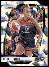 Celeste Taylor Rookie RC 2024 Panini Prizm WNBA #48 Ice Prizms Phoenix Mercury