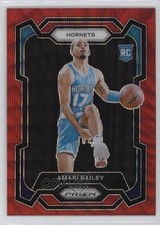 2023-24 Panini Prizm Ruby Wave Prizm Amari Bailey #162 0y59