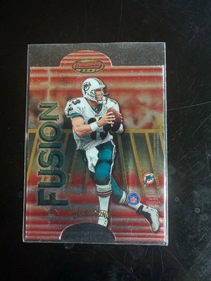 1998 TOPPS -  BOWMAN S BEST - FUSION - DAN MARINO & PEYTON MANNING  - CARD # M18