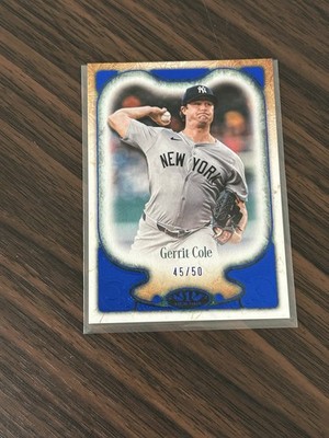 2026 Topps Tier 1 Gerrit Cole Tier 2 Blue /50 #40