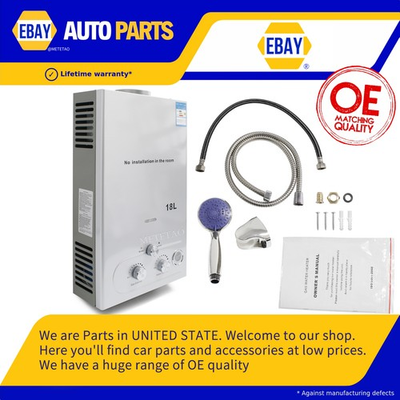 #ad 18L 5GPM LPG Propane Gas Hot Water Heater Tankless On Demand Instant Boiler 36KW $123.90