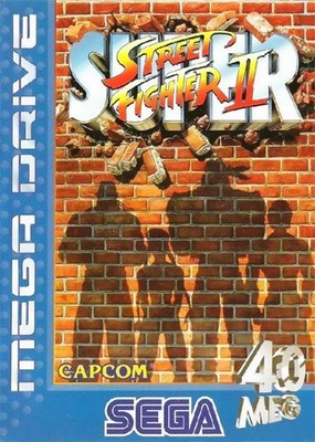 SEGA Mega Drive Spiel - Super Street Fighter 2: The New Challengers Modul