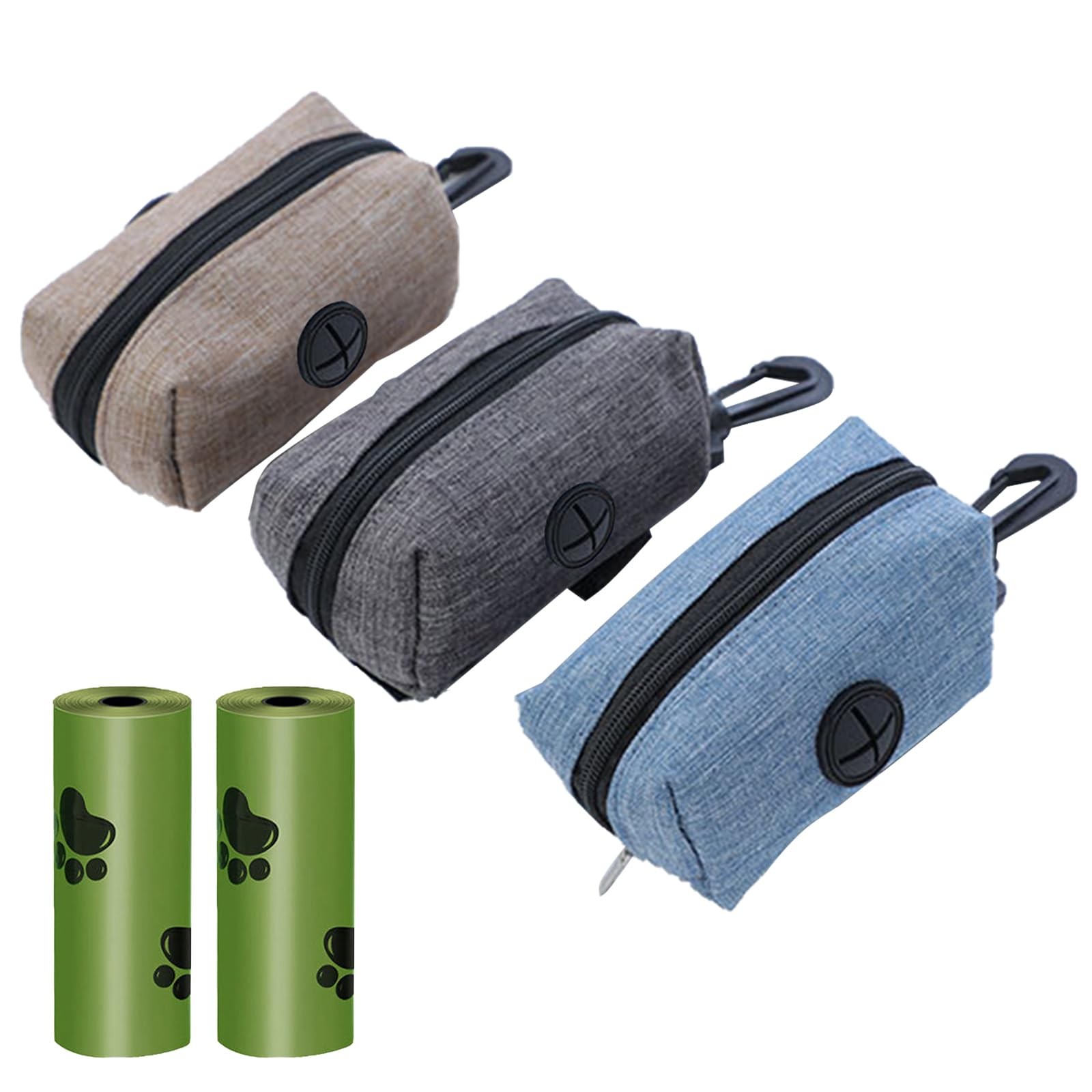 Dispenser Sacchetti Cane Trekking - Porta Sacchetti Cacca Impermeabile