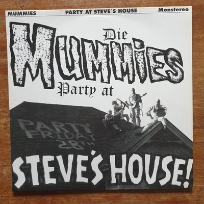 The Mummies   Party at Steve s House LP 1994 PIN UP-94012 A Black Vinyl EX/EX