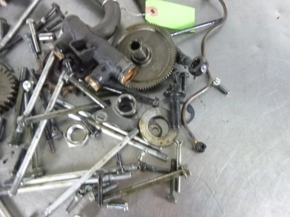 89 Kawasaki ZX6 Engine Motor Bolt Hardware Etc Kit - Image 3 of 4