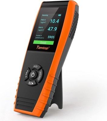 Temtop Luftqualitätsmonitor erkennt PM2,5 PM10 Formaldehyd TVOC AQI Temperatur