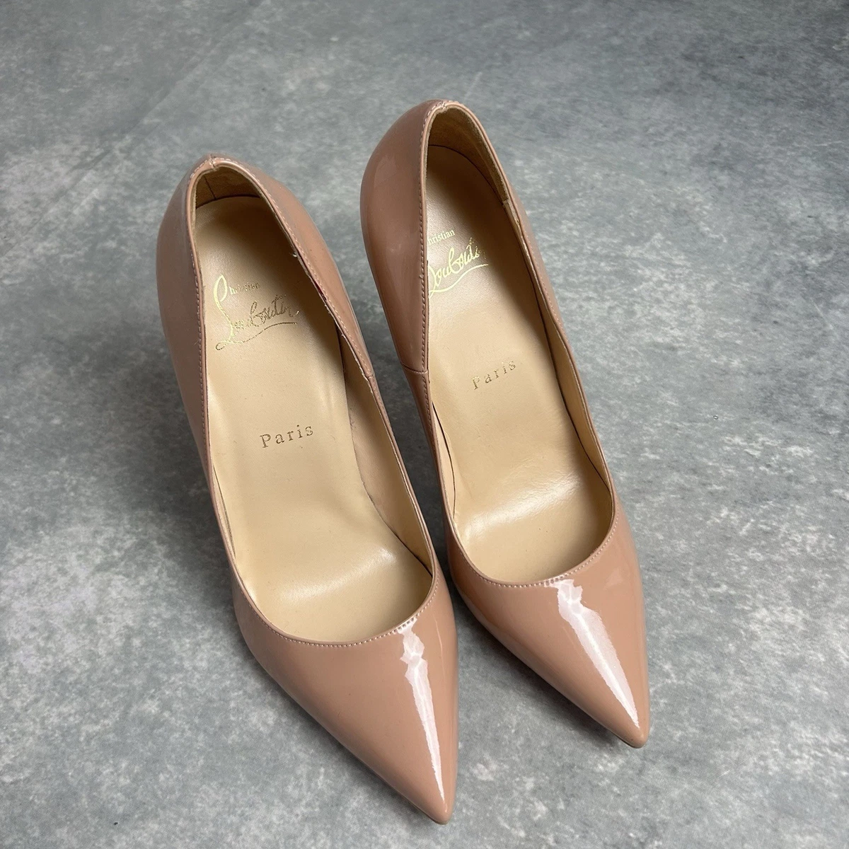 Christian Louboutin Women's Beige Spikes for sale | eBay