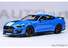 AUTOart Ford Mustang Shelby GT500 (Blue/White Stripes) 73094 JDM