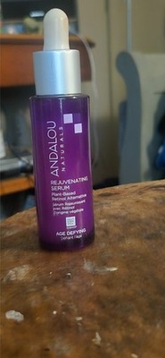 Andalou Naturals Rejuvenating Serum Plant Based Age Defying skin care 1oz NEW