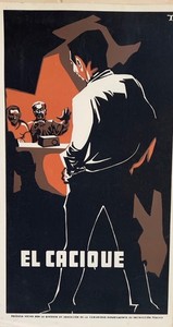 Rafael Tufiño “El Cacique” Vintage Film Poster – Puerto Rican Art Print DIVEDCO