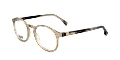 Hugo Boss Brille BOSS 1572 Beige Striped Brown 50/20/145 Herren