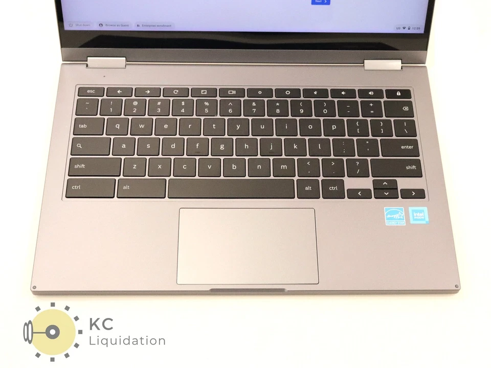 Samsung Galaxy Chromebook 2 XE530QDA 13,3" Touch Celeron 5205U 4GB RAM 64GB eMMC - Imagem 3 de 4