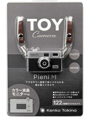 DSC-PIENI M BK Official Kenko Toy Camera ''Pieni M'' Black / LCD Monitor Model