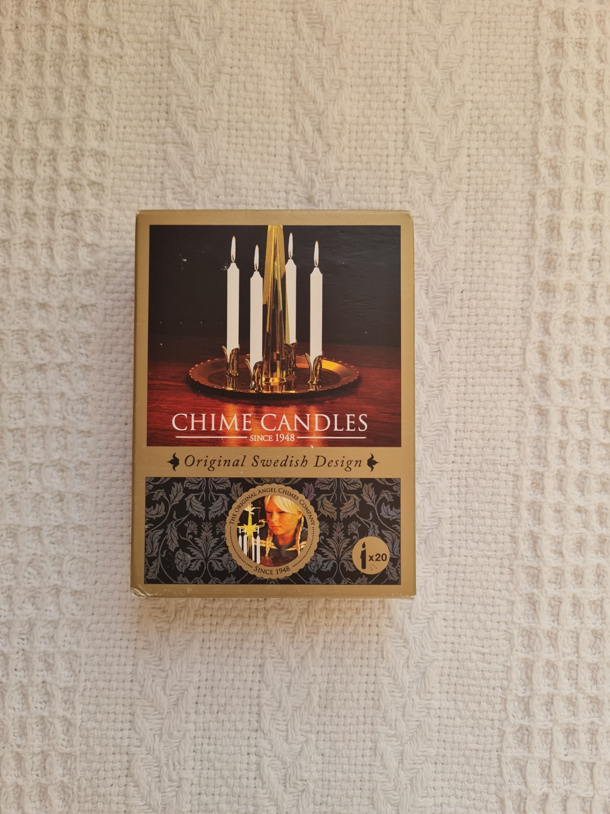 Angel Chime Candles for Original Swedish Angel Chimes 20 Pack