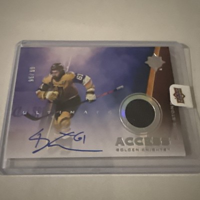 2020-21 Upper Deck Ultimate Collection - Access Jersey Autographs Mark Stone /99