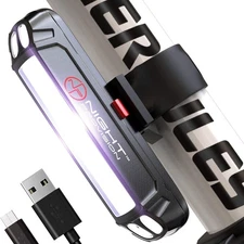 LINE-120F Front Bicycle Light USB-C Rechargeable LED Best Blinking Flashing S...