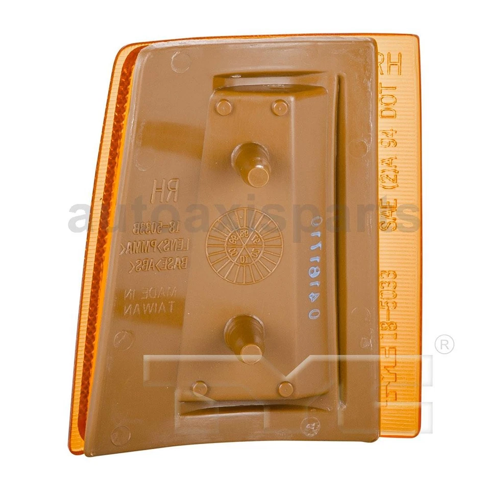 Conjunto de 2 luces marcadoras laterales izquierda derecha TYC para GMC Yukon 1994-1999 Foto 3 de 4