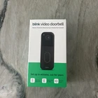 Blink Wireless Video Doorbell 2nd Gen Newest Model Black HD, NEW/SEALED