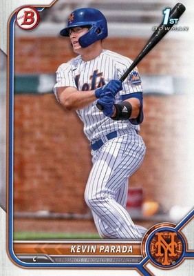 2022 Bowman Draft NEW YORK METS Team Set (3 cards)