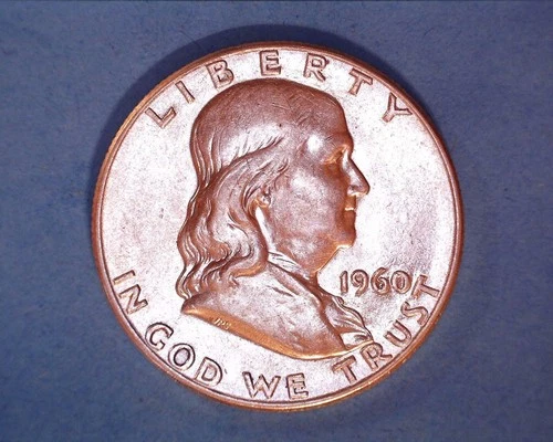 1960 Franklin Half Dollar BU **112-6