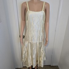 VTG Silky Nightgown Full Circle Sleep Dress Lingerie Nightwear