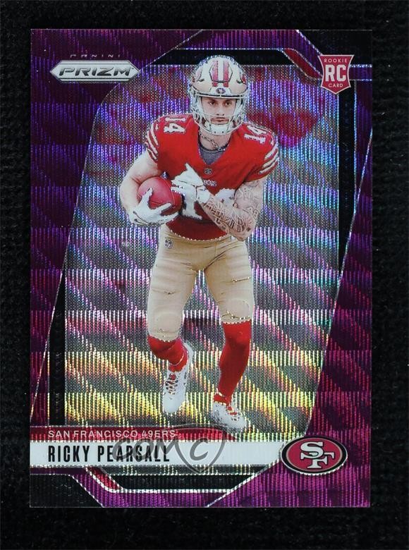 2024 Panini Prizm Rookies Purple Wave 81/99 Ricky Pearsall #383 Rookie RC 1t5