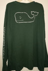 😃Vineyard Vines FOREST/PINE GREEN Long Sleeve Mens T-Shirt 2XL XXL NWOT NEW