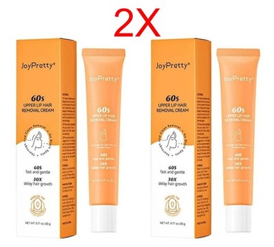 2x NIKITA.VIVI - 60s Upper Lip Hair Removal Cream | Face & Chin
