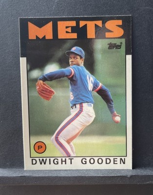 1986 Topps - Dwight Gooden #250 Collector's Edition (Tiffany)