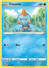 Chewtle 080/264 Fusion Strike Common Pokemon NM/M