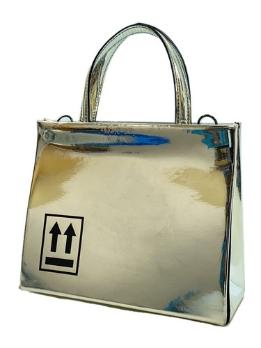 OFF-WHITE shoulder bag enamel SLV owna059f18720075 silver Used