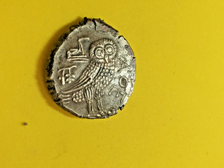ANTIKES GRIECHENLAND. di Drachme.A R.6 20 gr. ca. 450 400 v. Chr. 343