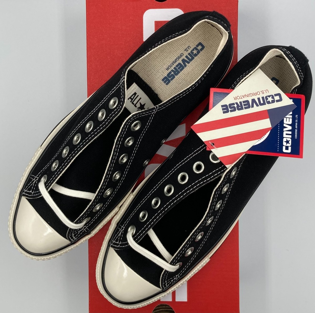 Converse Chuck Taylor US Originator Black Low Top US 9 27.5cm New