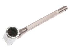 Image of Priory 383B Scaffold Spanner Stainless Steel Bi-Hex 7/16W Flat Handle