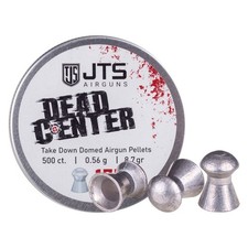 JTS .177 Dead Center Domed .177 8.7gr Air Gun Airgun Pellets 500 Tin