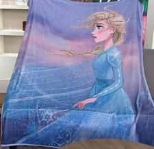 New Disney's Frozen 2 Ice Queen 60" x 70" Silk Touch Plush Throw