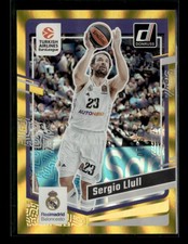 Sergio Llull 2023-24 Panini Donruss EuroLeague Gold Laser 09/10 [wyf18